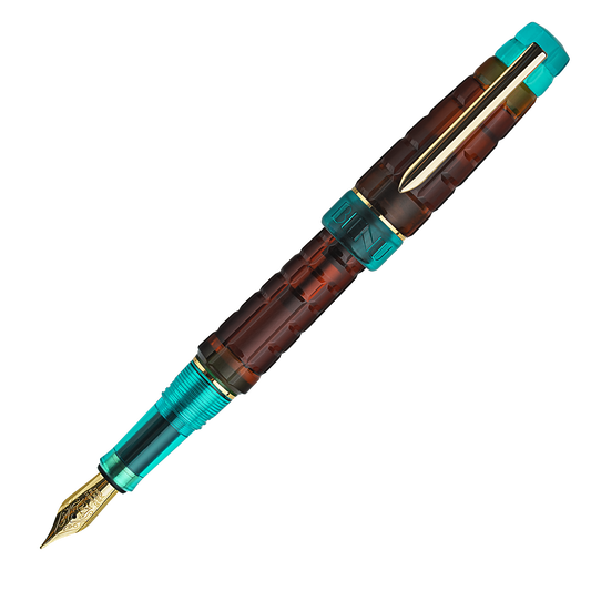BENU Tessera Collection Fountain Pen - Ribbon Turquoise