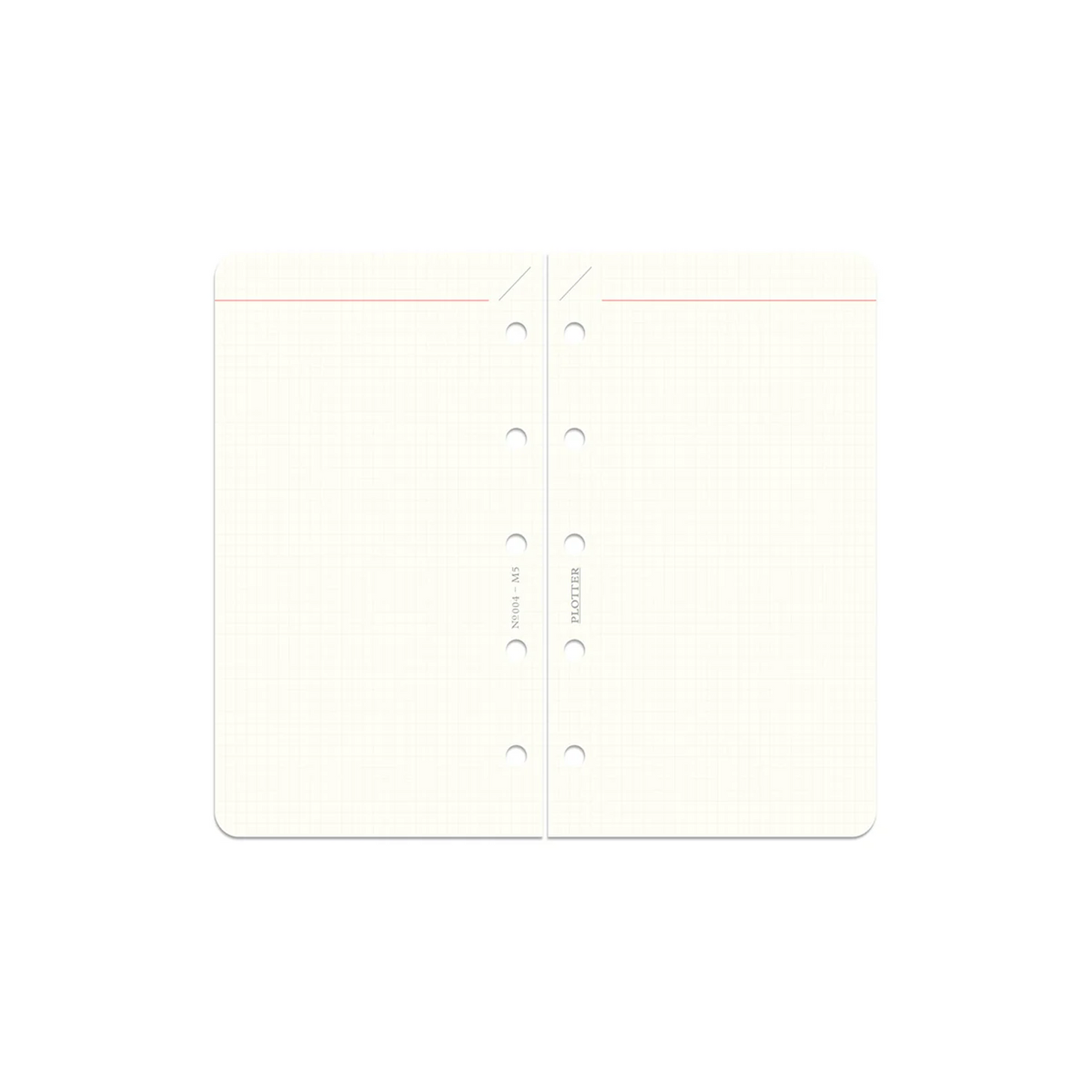 PLOTTER Refill Memo Pad 2mm Grid (80 Sheets) - Mini 5 Size