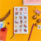 Hobonichi 2026 Weeks - 100%ORANGE: Squirrel's Moving Day