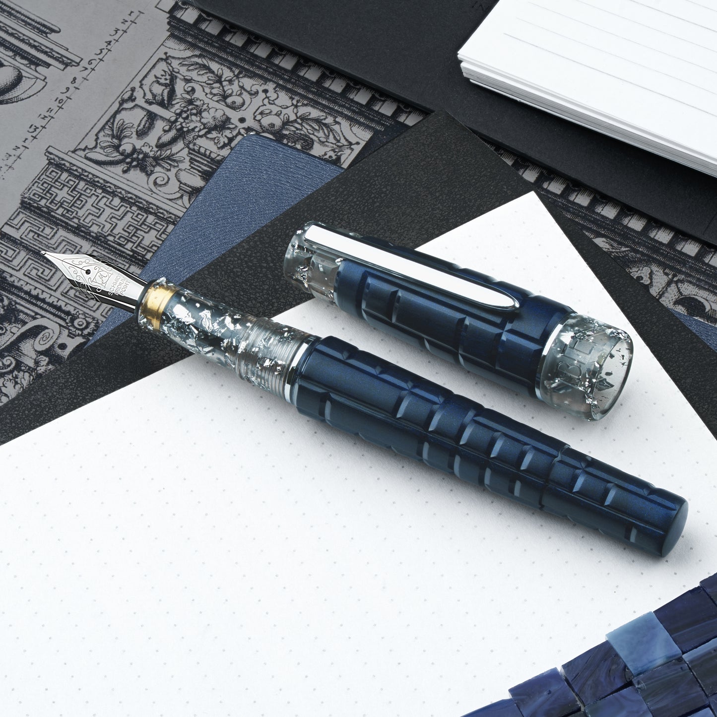 BENU Tessera Collection Fountain Pen - Galena