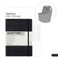 Leuchtturm1917 A5 Medium Softcover Plain Notebook - Black