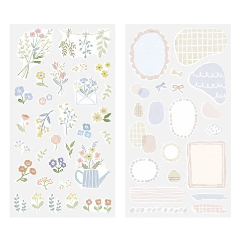 Midori Sticker - Flower 2639 (2 Sheets)