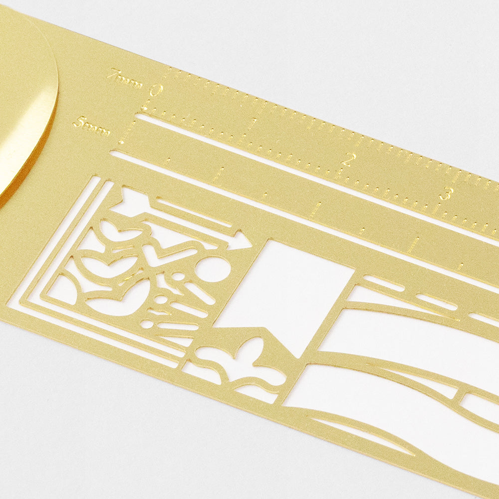 Midori Clip Ruler - Decorative