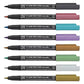 Kuretake Fudebiyori Metallic Pen Set (Set of 8)
