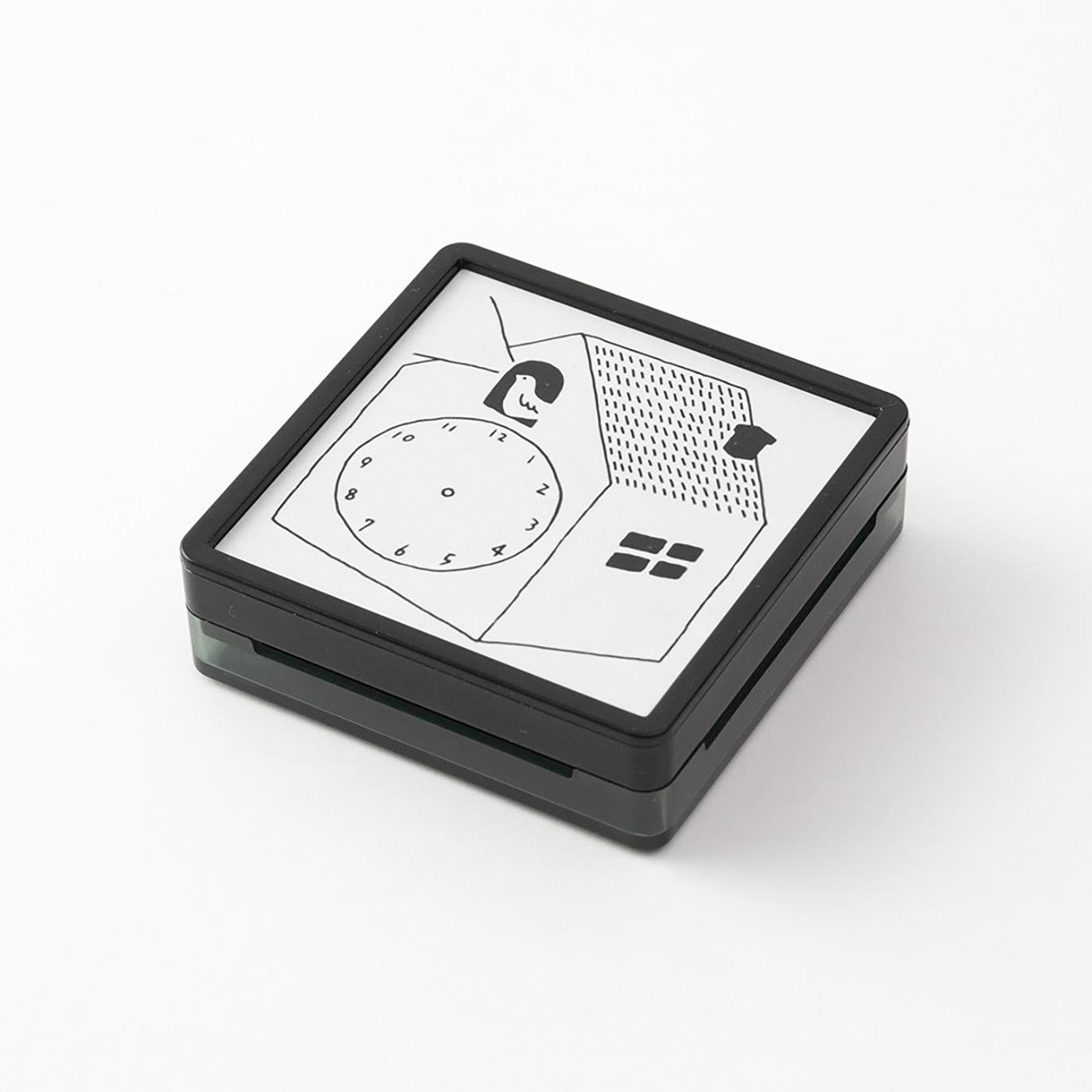Midori Paintable Stamp Pre-Inked - Clock