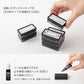 Midori Paintable Stamp Pre-Inked - Keep Track of Time (Half-Size)