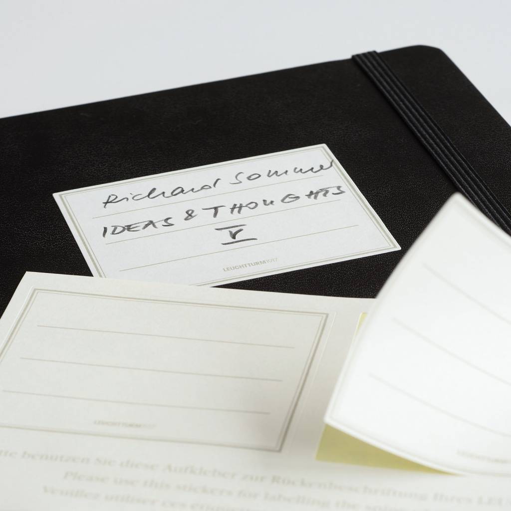 Leuchtturm1917 A6 Pocket Softcover Ruled Notebook - Black