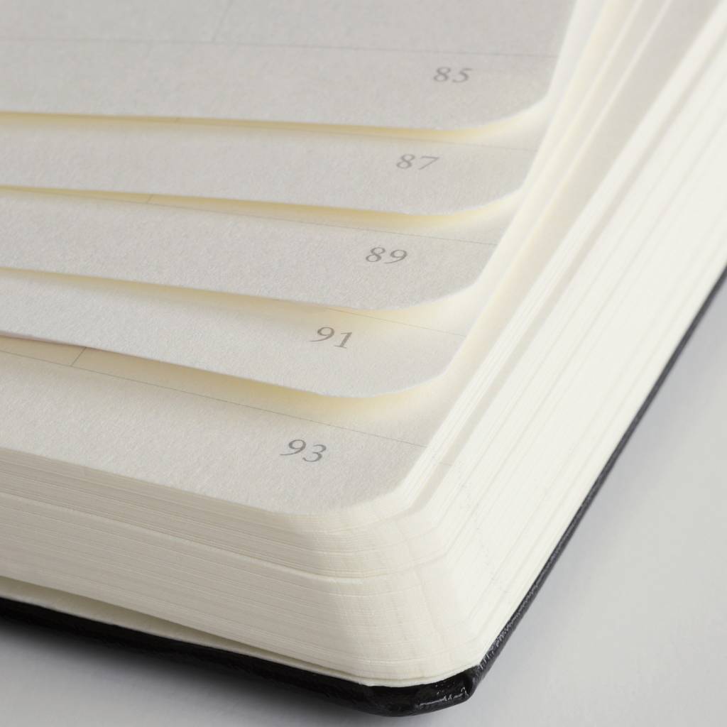 Leuchtturm1917 A6 Pocket Softcover Ruled Notebook - Black