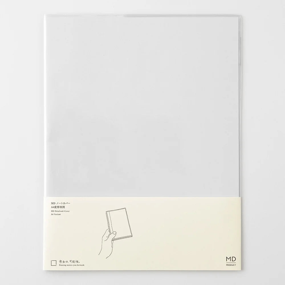 Midori MD Product A4 Notebook Cover - Clear