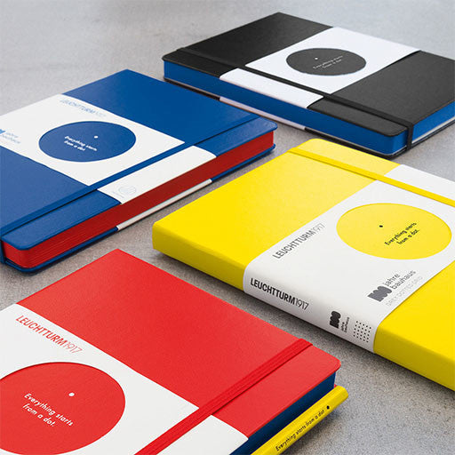 Leuchtturm1917 Bauhaus Medium (A5) Notebook - Lemon