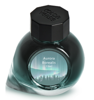 Colorverse Aurora Borealis (15ml) Bottled Ink (USA Special Series, Alaska)