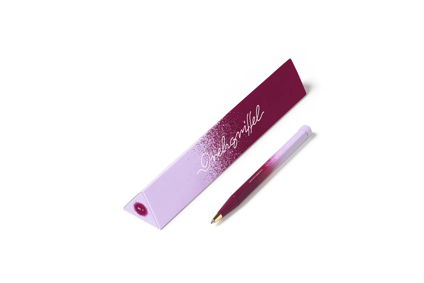 Leuchtturm1917 Drehgriffel Gradient Edition Nr. 1 Ballpoint - Port Red/Lilac