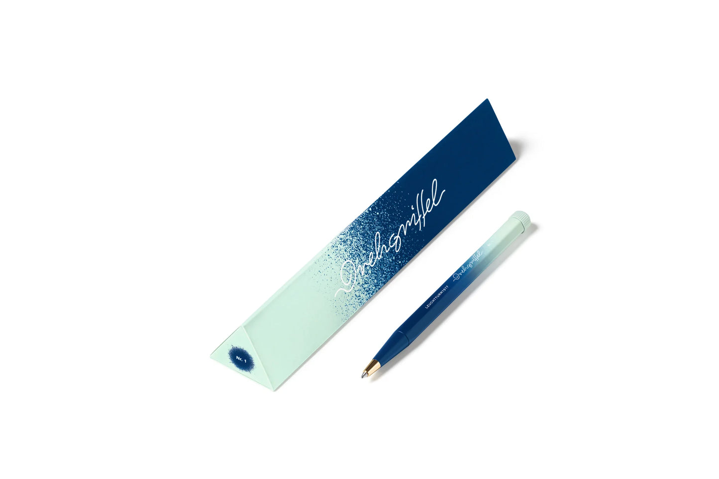 Leuchtturm1917 Drehgriffel Gradient Edition Nr. 1 Ballpoint - Navy/Mint Green