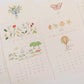 Karen Adams Designs 2026 Classic Desk Calendar - Refill