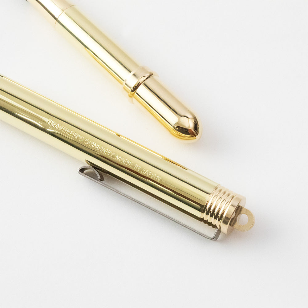 TRAVELER'S Solid Brass Fountain Pen