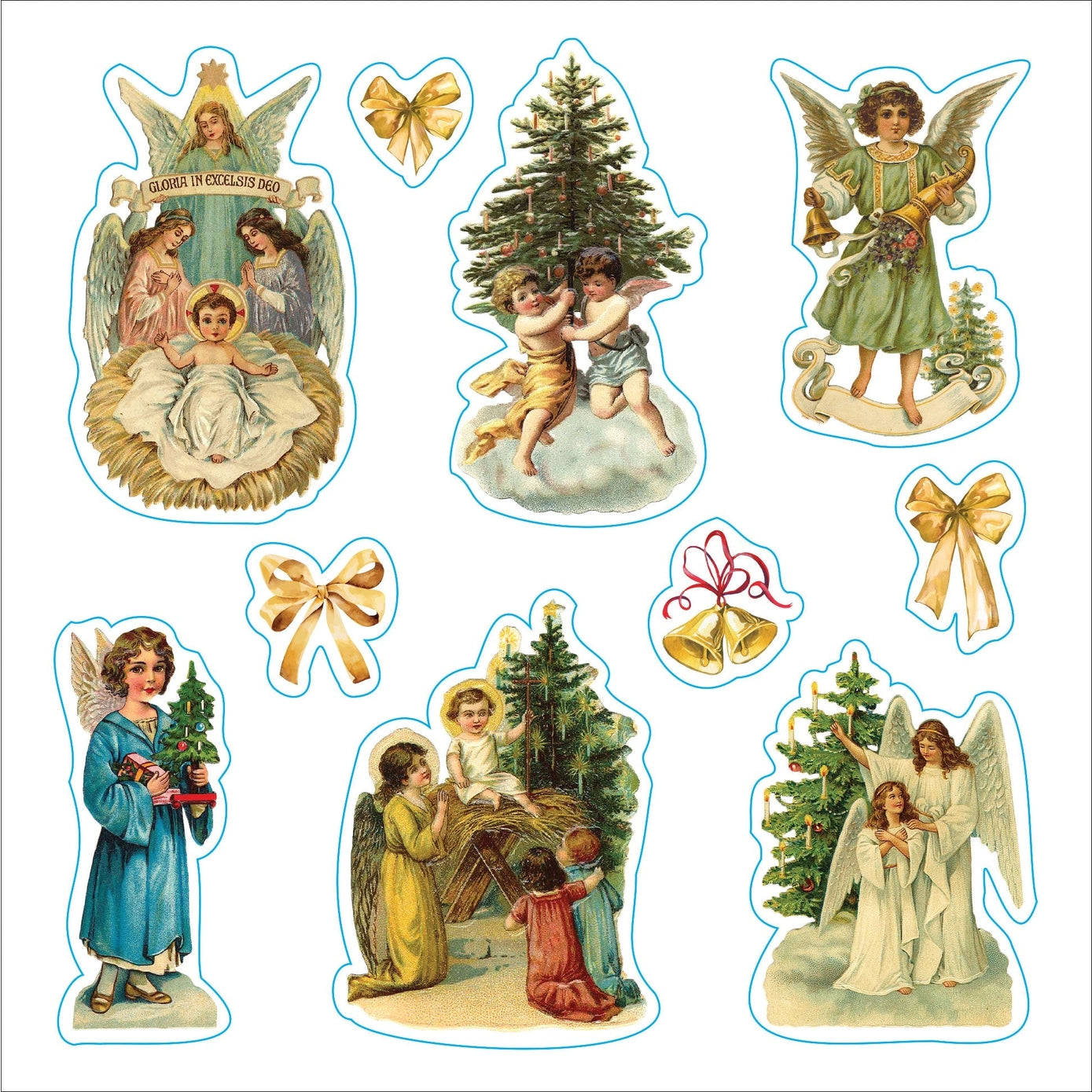Merry & Bright Christmas! A Festive Sticker Book