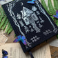 The Creeping Moon B6 Lined Notebook - The Grimoire - Silver