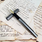 Otto Hutt D08 Solid Brass Coated Ruthenium PVD Fountain Pen 18K EF