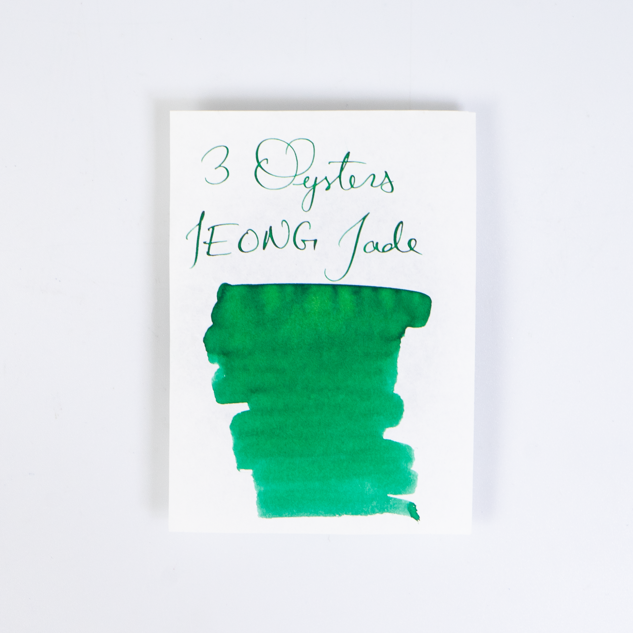 3 Oysters Jade (18ml) Bottled Ink (Hun Min Jeong Eum) – Dromgoole's ...