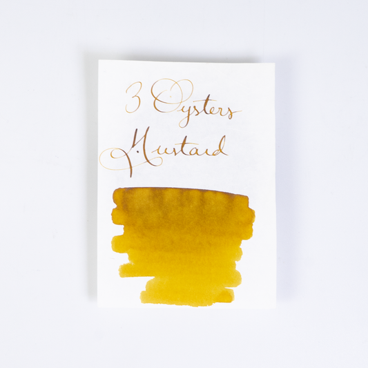 3 Oysters Mustard (38ml) Bottled Ink (Delicious)