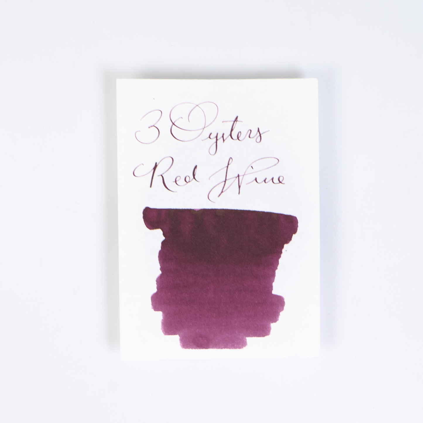 3 Oysters Red Wine (38ml) Bottled Ink (Delicious)