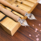 Kuretake Wooden Glass Pen Set - Cherry Blossoms - Senbonzakura