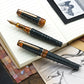BENU Tessera Collection Fountain Pen - Black Amber
