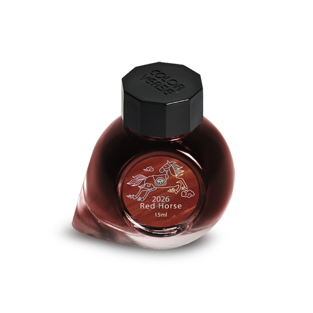 Colorverse Red Horse (15ml) Bottled Ink - Standard (2026 Special Ink)