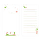 Midori Stand Memo Pad - Message (Vertical)