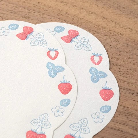 Midori Die-Cut Letter Set - Strawberry
