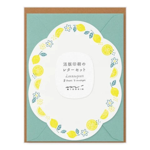 Midori Die-Cut Letter Set - Lemon