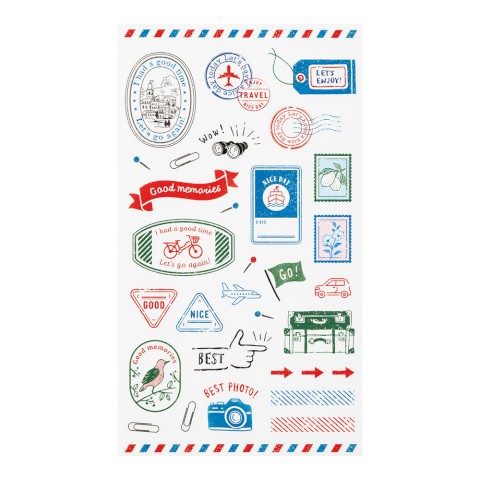 Midori Transfer Stickers - Stamps