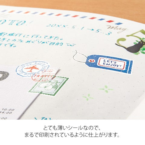 Midori Transfer Stickers - Stamps