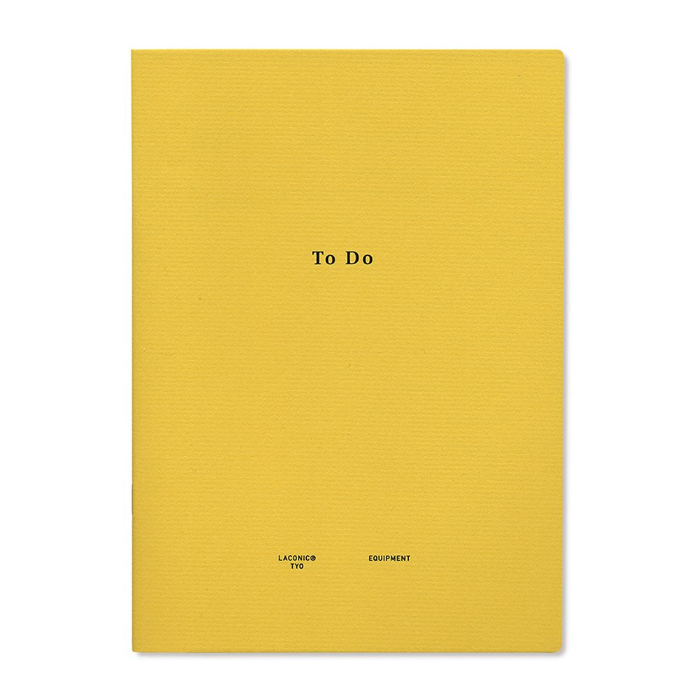 Laconic Style Notebook - To Do (A5)