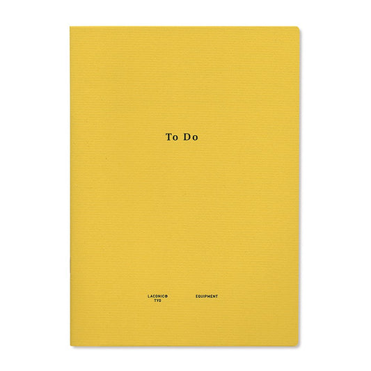 Laconic Style Notebook - To Do (A5)