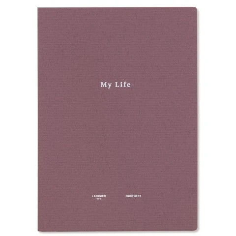 Laconic Style Notebook - My Life
