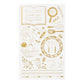 Midori Foil Transfer Stickers - Kitchen