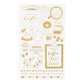Midori Foil Transfer Stickers - Coffee