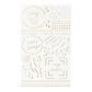 Midori Foil Transfer Stickers - Geometric Patterns