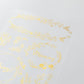 Midori Foil Transfer Stickers - Flower