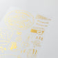 Midori Foil Transfer Stickers - Outdoor