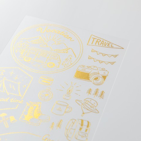 Midori Foil Transfer Stickers - Outdoor