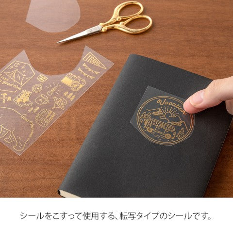 Midori Foil Transfer Stickers - Outdoor