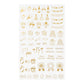 Midori Foil Transfer Stickers - Celebration