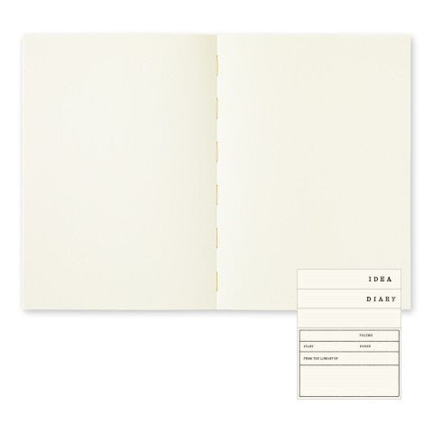 MD Notebook Cotton A5 Blank Thick