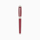 S.T. Dupont Line-D Firehead Guilloche Fountain Pen - Dark Pink