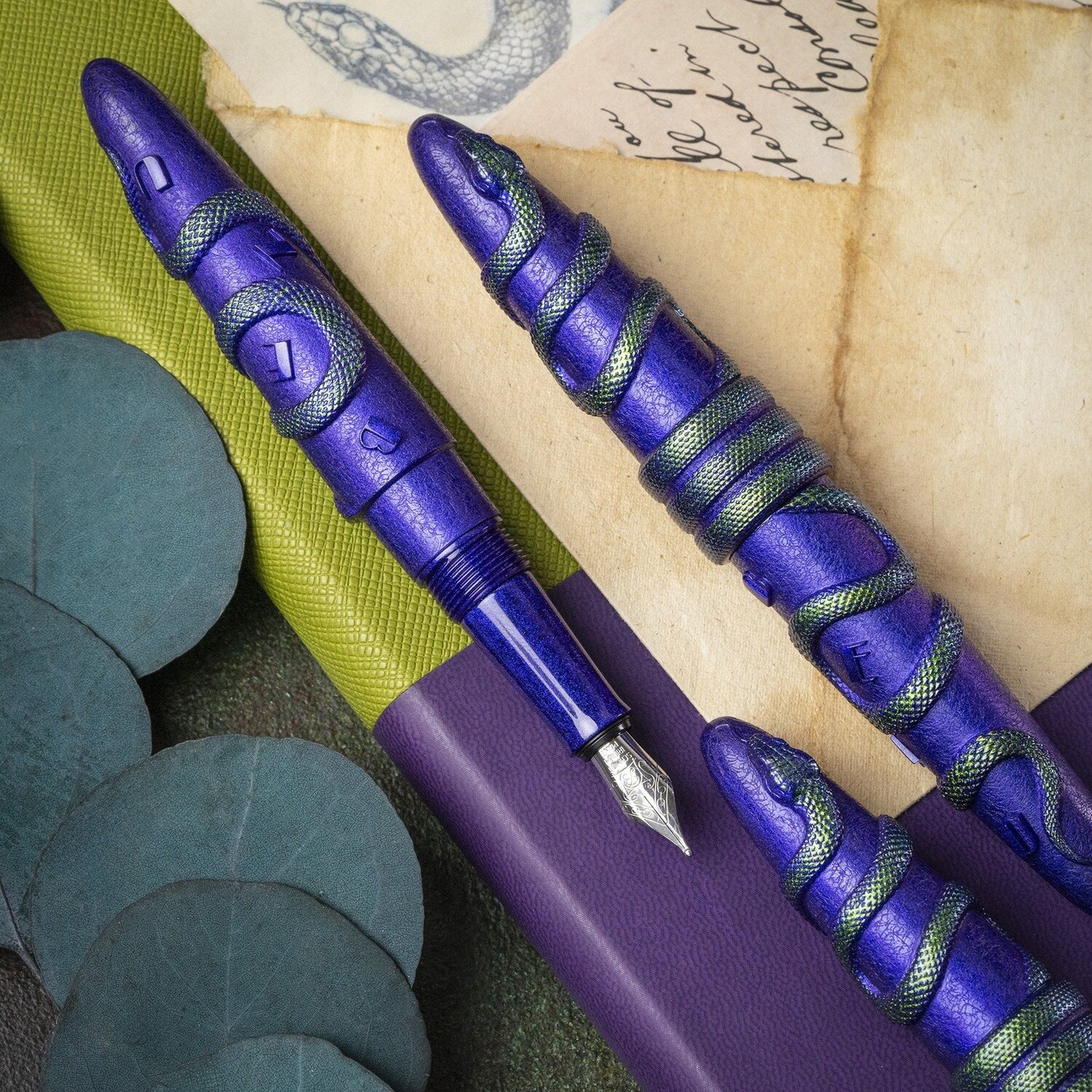 Benu Viper Fountain Pen - Bush