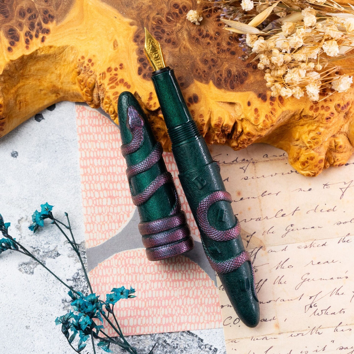 Benu Viper Fountain Pen - Mangrove