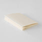 Midori MD Light A6 Notebook - Grid Pack (Set of 3)