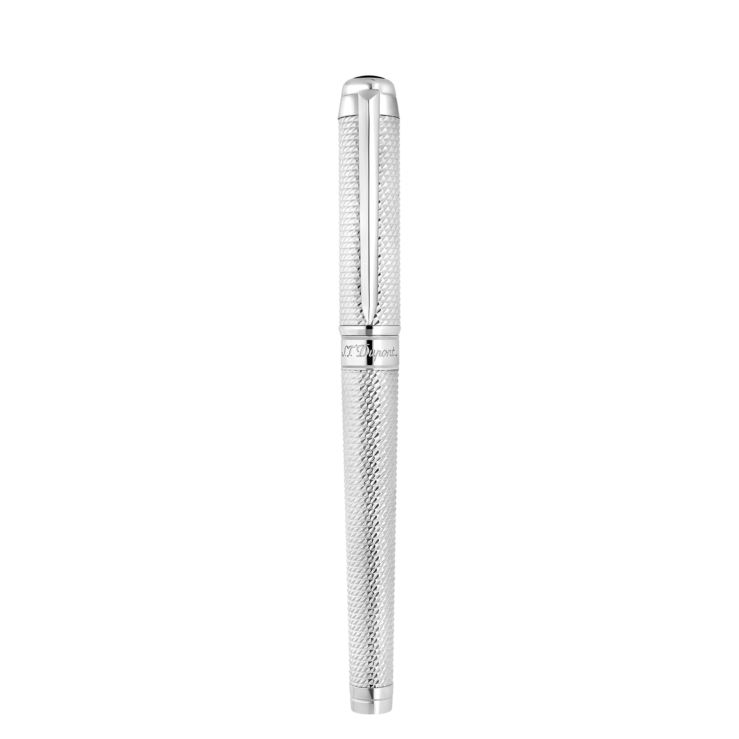 S.T. Dupont Eternity XL Fountain Pen - Diamond Head Guilloche